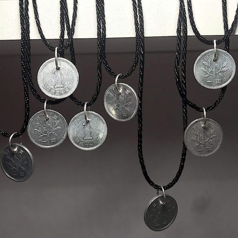 AUTHENTIC JAPANESE YEN COIN NECKLACE